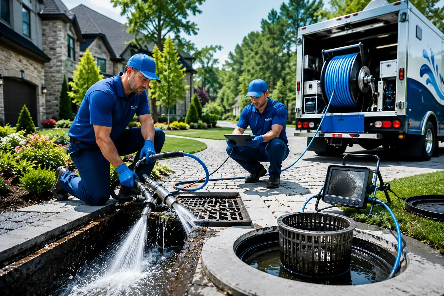 Local outdoor drain cleaning professionals in Austin, TX